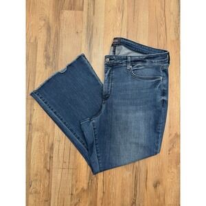 NYDJ Lift Tuck Technology BootcutJeans Women 16W Dark Wash StretchPlusSize Flare